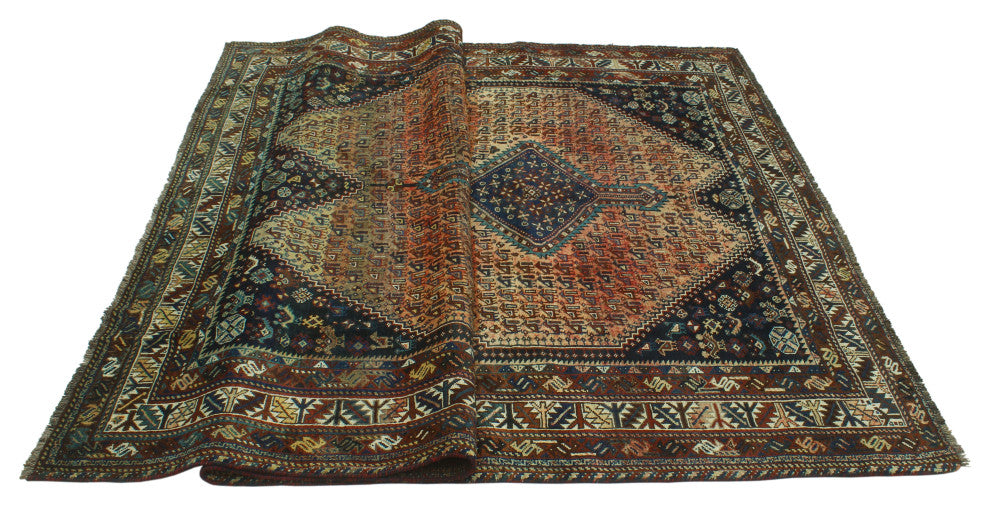 Semi-Antique Arnulfo Rust Rug