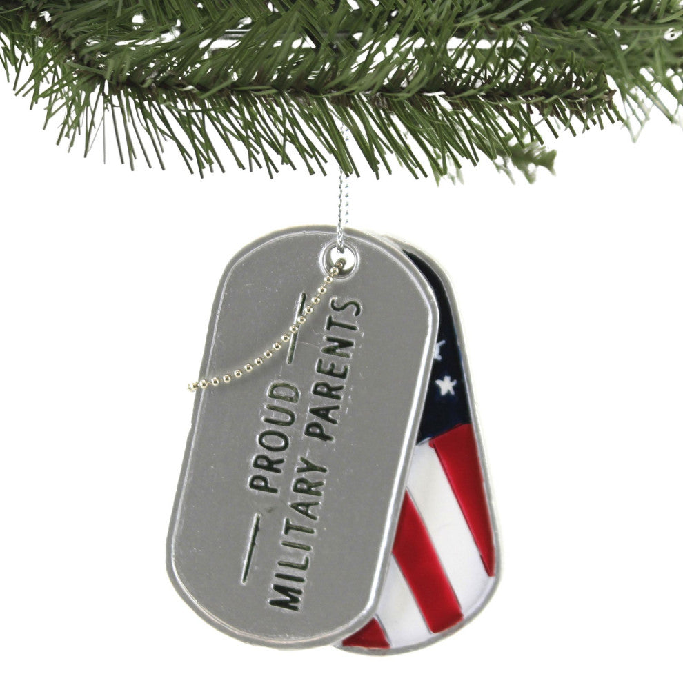 Ganz Military Parent Tree Ornament Christmas Patriotic