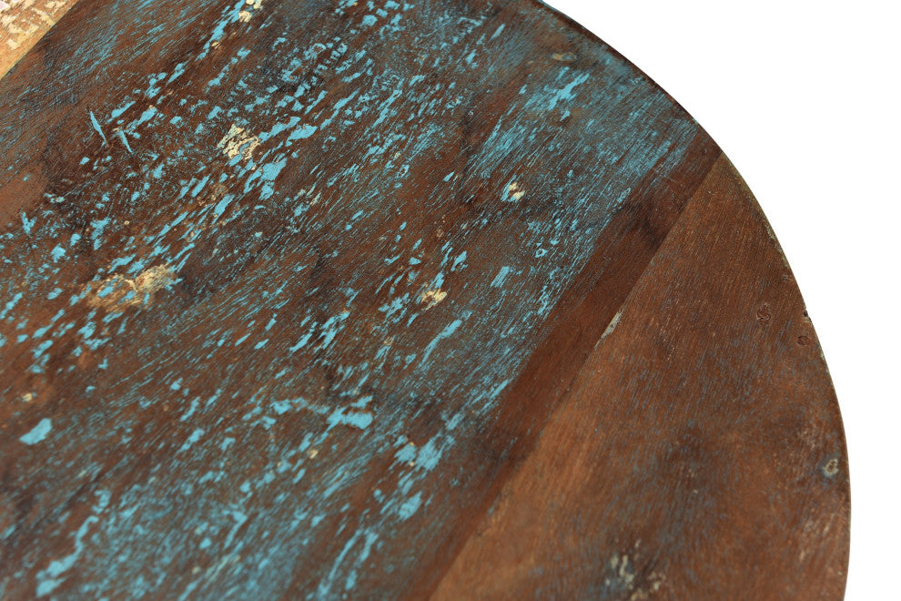 Bengal Reclaimed wood stool - Counter