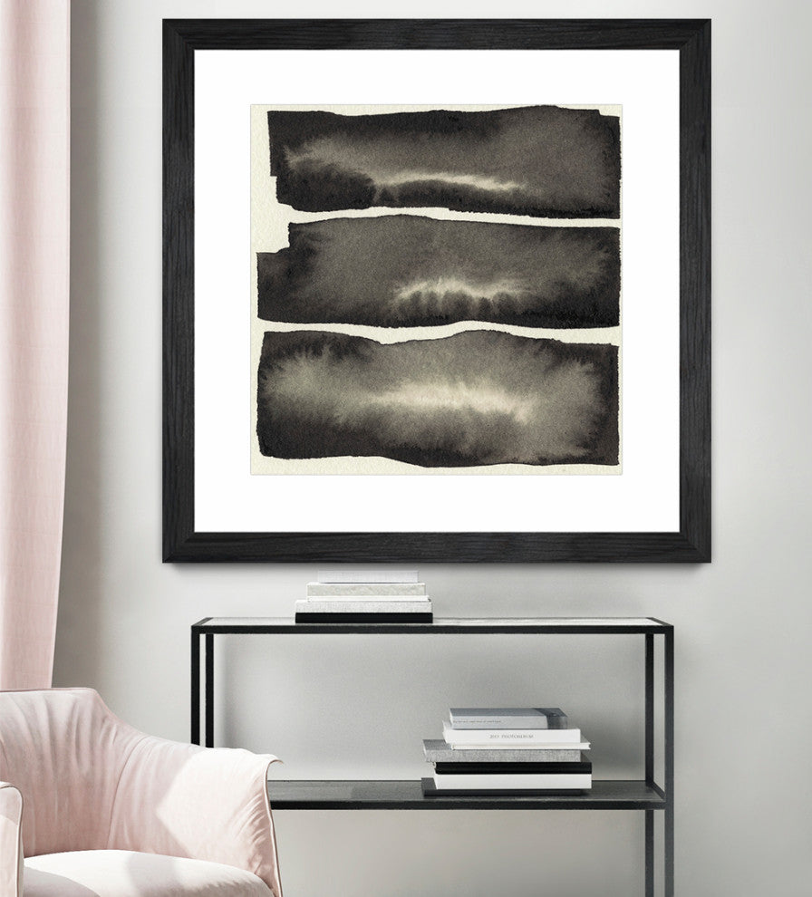 "Diverge I" Matted and Framed, 36" X 36"