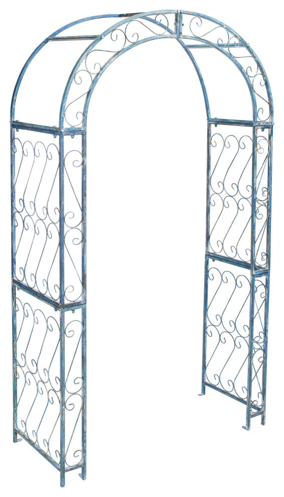 Safavieh Pagan Outdoor Arch, Antique Blue