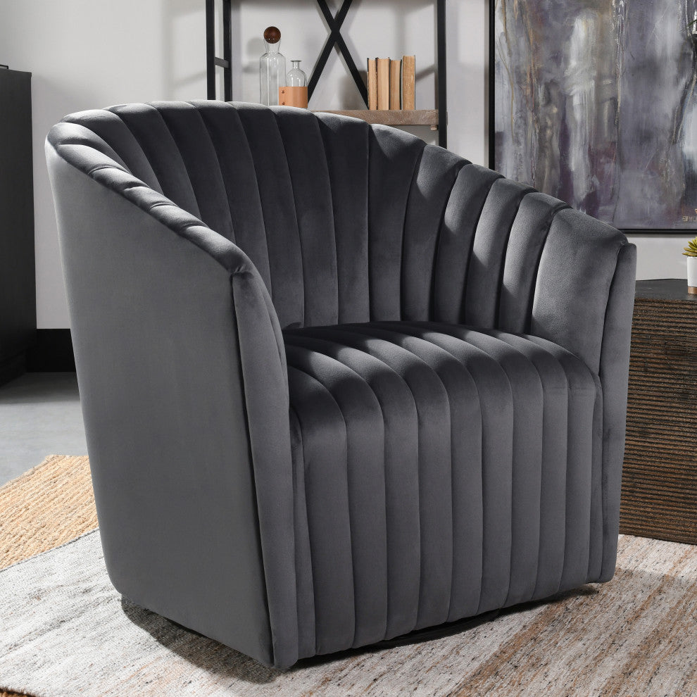 Marion Swivel Accent Chair By Kosas Home