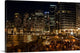 "Sydney Harbour at Night" Wrapped Canvas Art Print, 36"x22"x1.5"