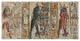 "Nome Gods Bearing Offerings, c. 1391-1353 BC" Paper Art, 32"x16.7"