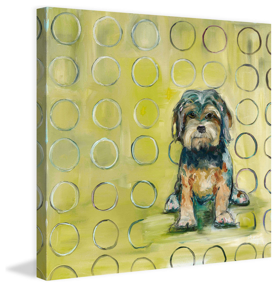 "Baxter" Painting Print on Canvas by Tori Campisi