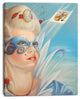 "Venetian Romance" Portrait Digital Art Canvas Print