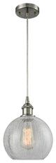 Innovations Lighting 516-1P-SN-G125-8 Athens 1 Light 8" Mini Pendant