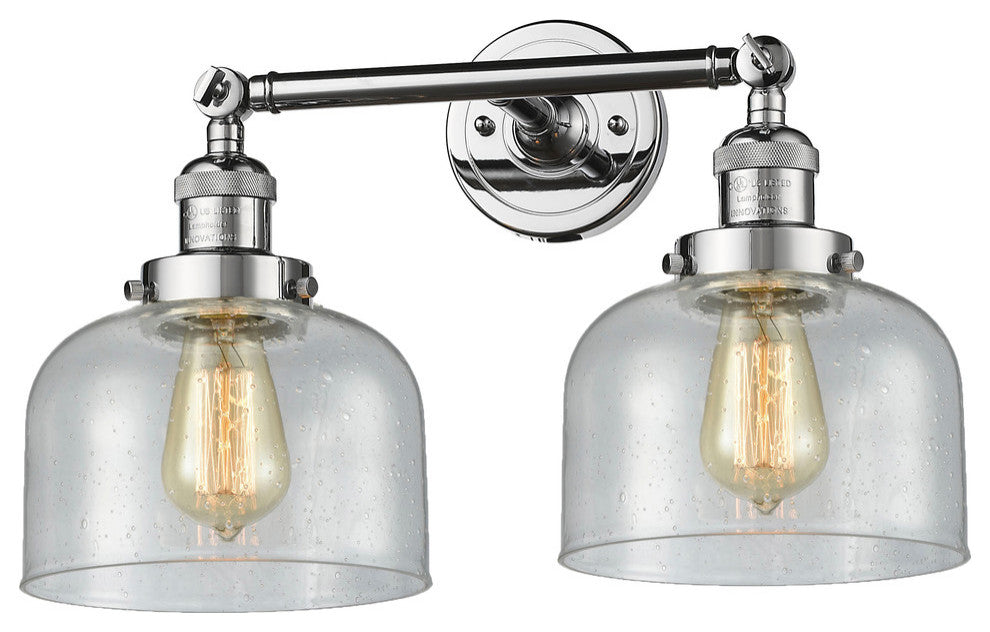 Innovations Lighting 208-Pc-G74-Led 2 Light Dimmable Led Bathroom Fixture