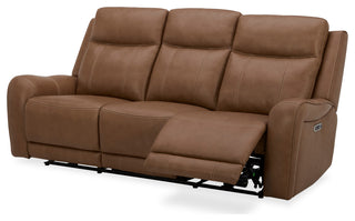 Haywood Butternut Power Reclining Sofa and Two Recliners