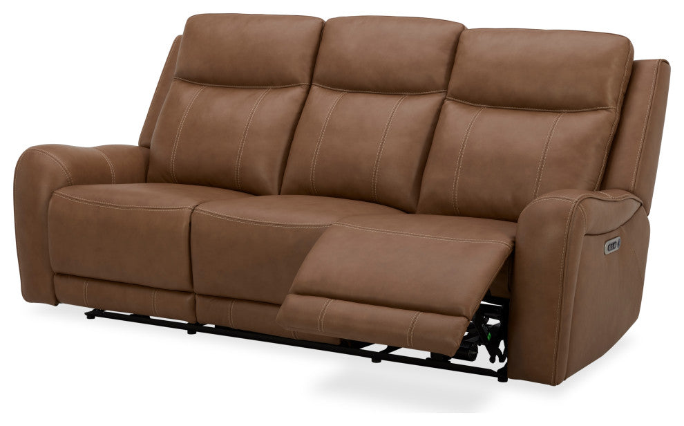Haywood Butternut Power Reclining Sofa and Two Recliners