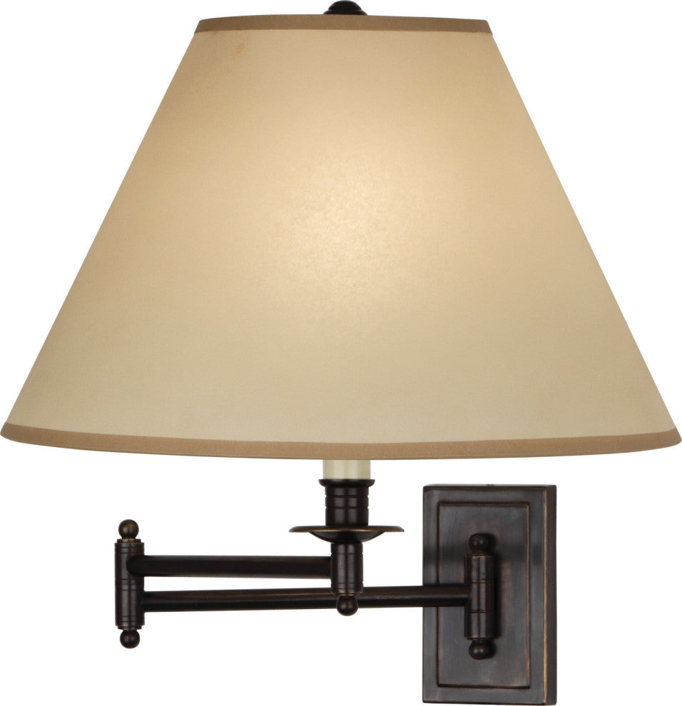 Robert Abbey RA-Z1504XXX 1-Light Wall Swinger, Kinetic Bronze