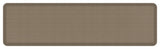 NewLife Designer Comfort Kitchen Mat, Pecan, 20"x72"