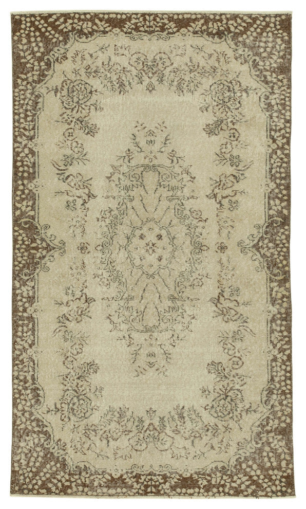 Rug N Carpet - Handwoven Oriental 3' 9" x 6' 7" Over-dyed Small Area Rug