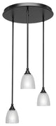 Multi Light Mini Pendants, Matte Black