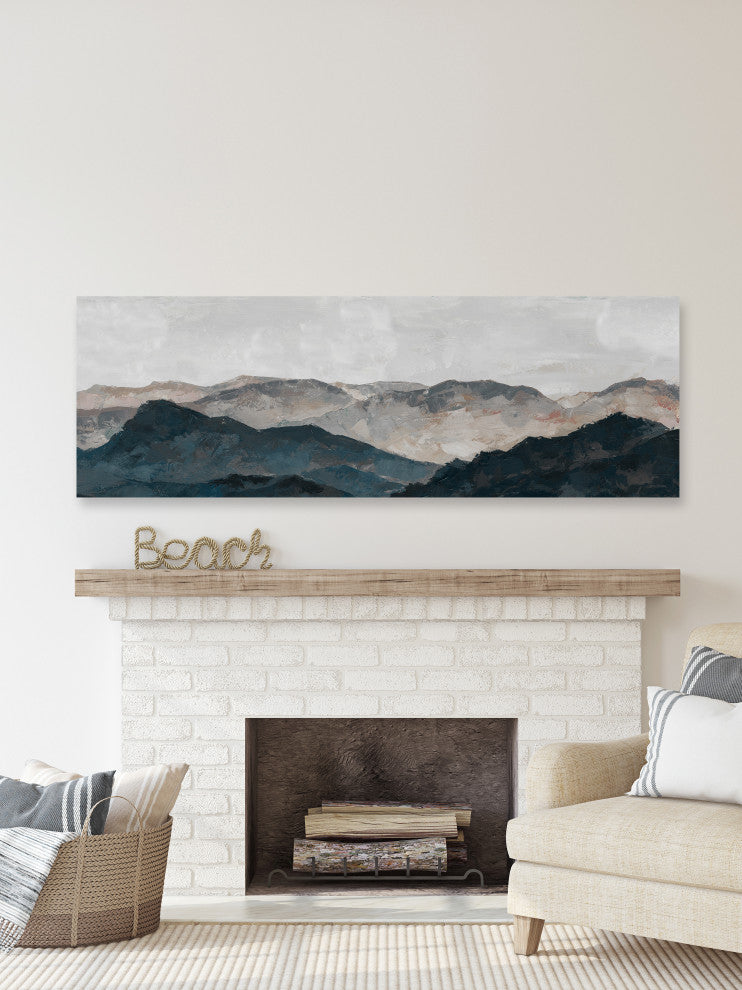 "Conquer the Appalachians" Painting Print on Wrapped Canvas, 45x15
