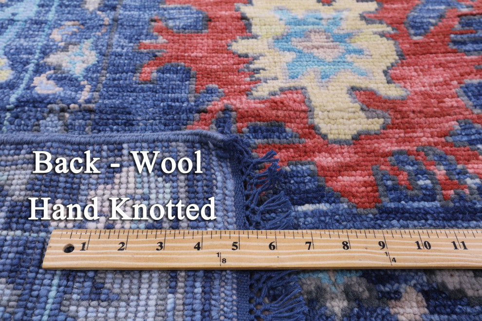 Turkish Oushak Handmade Wool Rug 8' 11" X 12' 3" - Q15717