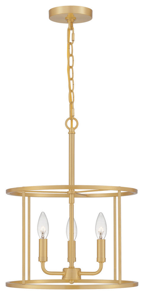 Quoizel Abner Three Light Pendant ABR2814AB