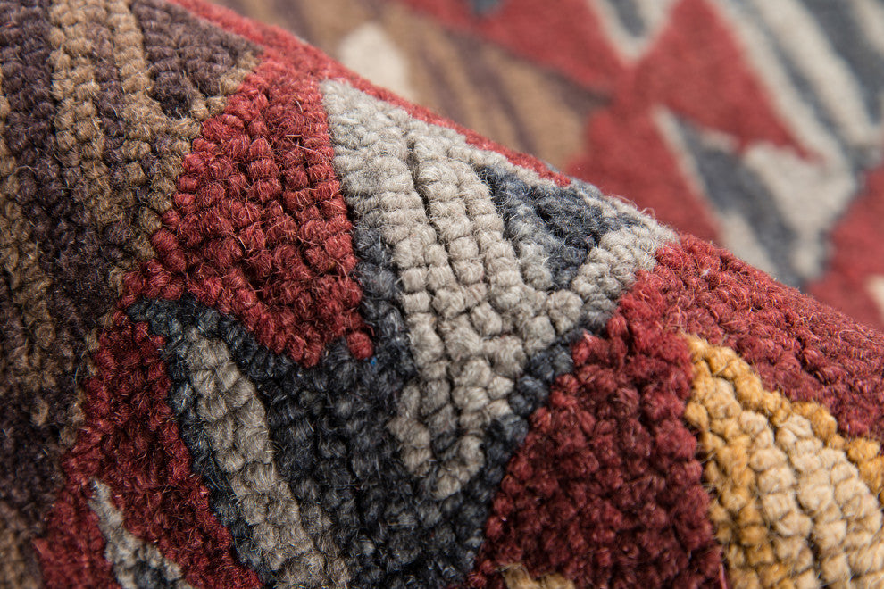 Tangier Hand-Hooked Rug, Red, 2'x3'