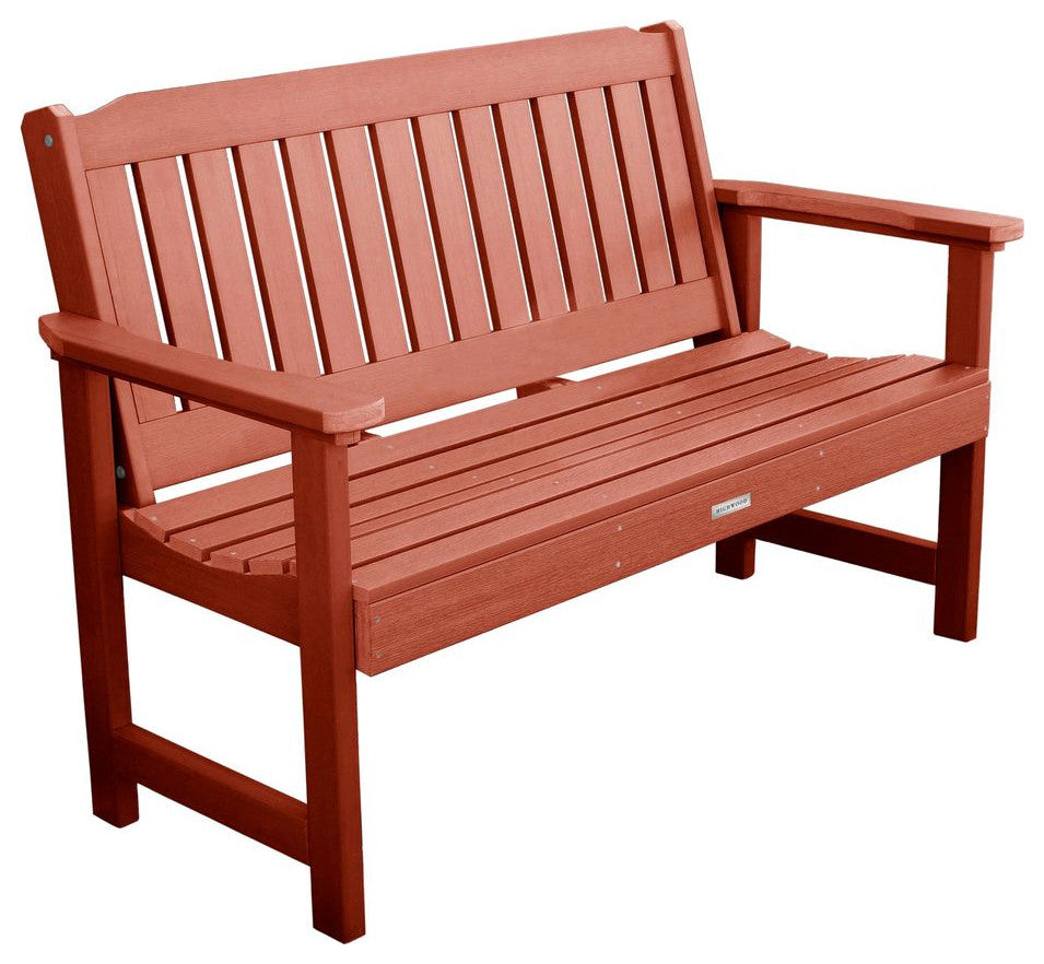 Lehigh Garden Bench, Rustic Red, 5''