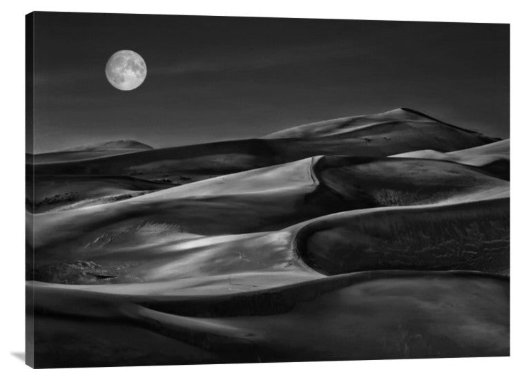 "The Night Walked Down The Sky" Canvas by Yvette Depaepe, 32x24"