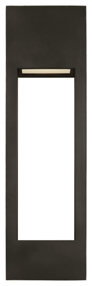 Testa LED Outdoor Wall Lantern, Antique Bronze