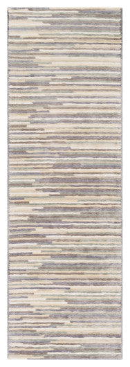 Surya Quartz QTZ-5035 4'x6' Rug, Navy/Medium Gray/Cream/Khaki/Ice Blue