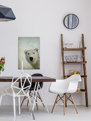 "Hello from Alaska" Painting Print on Wrapped Canvas, 24"x36"