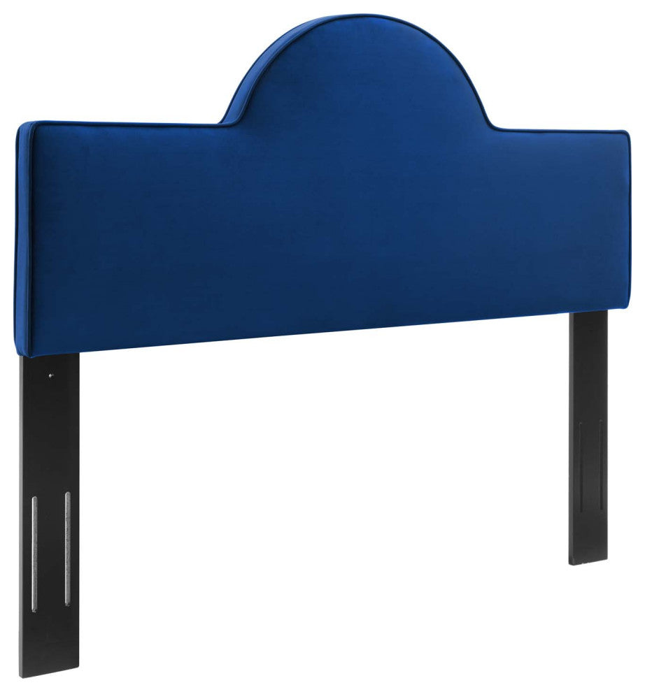 Dawn King/California King Performance Velvet Headboard-Navy