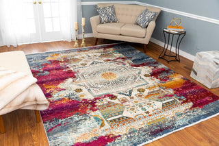 Noori Rug Latif Sandi Ivory/Red Rug