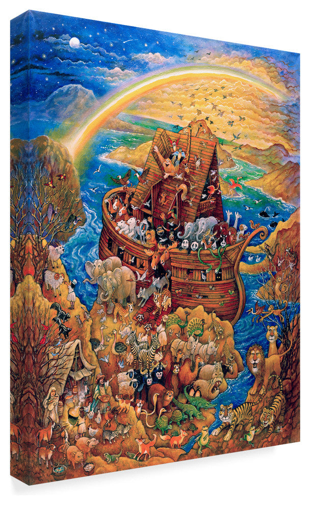 "End Of Rainbow" by Bill Bell, Canvas Art