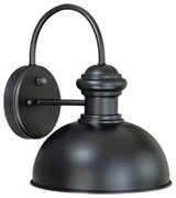 Vaxcel Lighting T0016 Franklin 1 Light 13" Tall Outdoor Wall - Oil Burnished