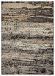 5??x 7??Beige and Black Abstract Desert Area Rug