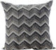 Gray Decorative Throw Pillow Covers 14"x14" Art Silk PillowCase - Trellis Night