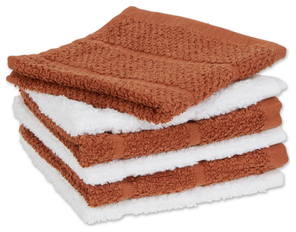 Cinnamon  Basic Chef Terry Dishcloth (Set of 6)