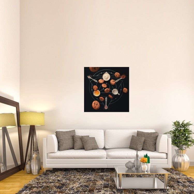 "Baking Alchemy" Stretched Canvas Giclee by Dina Belenko, 40x40"