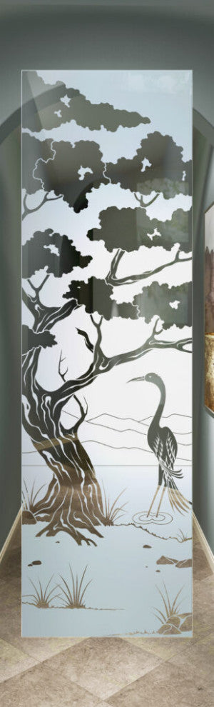 Interior Prehung Door or Interior Slab Door - Bonsai Egret - Primed - 24" x...