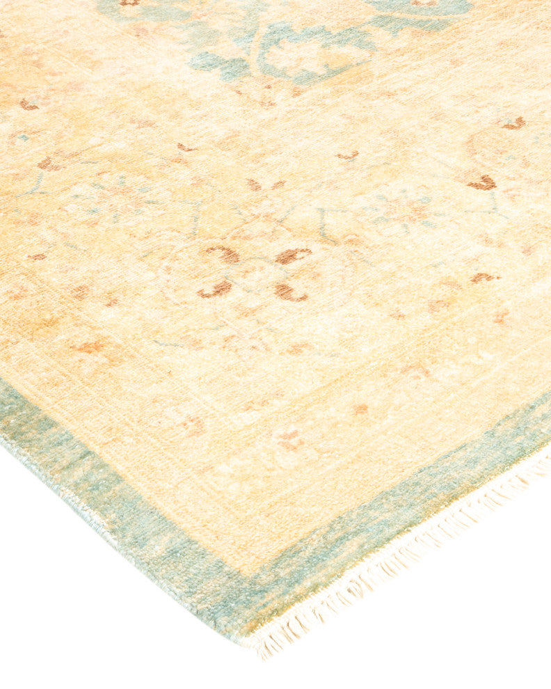 Hopin One-of-a-Kind Hand-Knotted Area Rug Light Blue, 8'0"x10'2"
