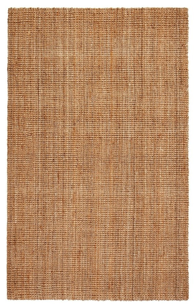 Andes Natural Jute Area Rug, 5'x8'