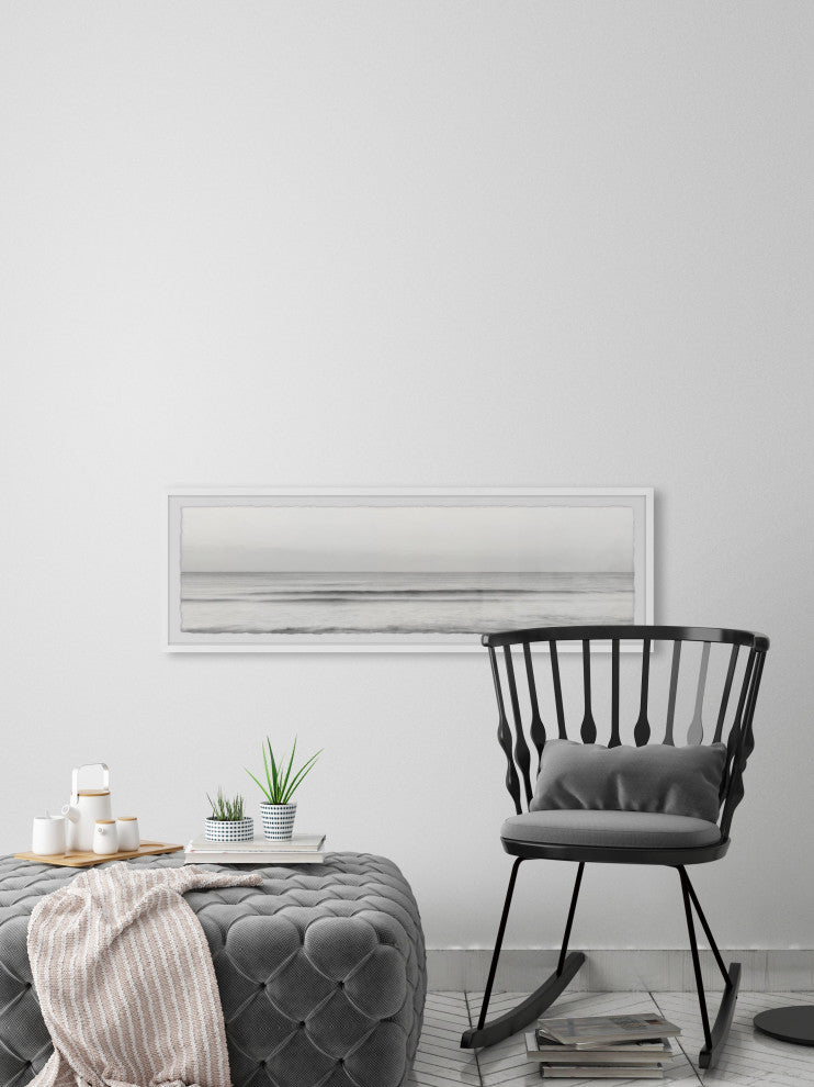 "Set My Spirit Free" Framed Painting Print, 45x15