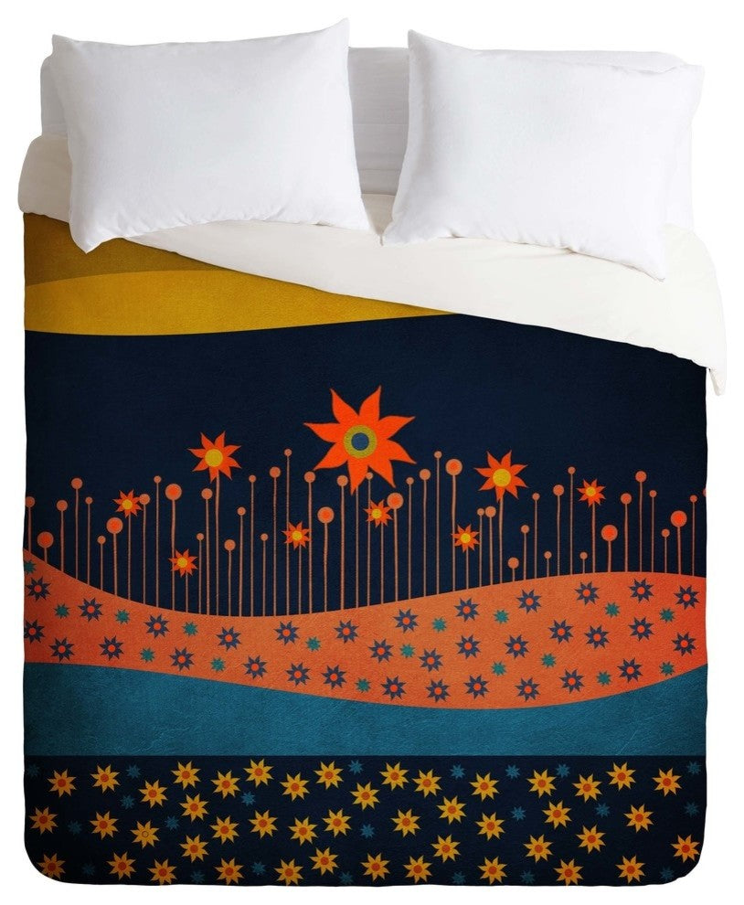 Deny Designs Viviana Gonzalez Spring Energy Duvet Cover - Lightweight