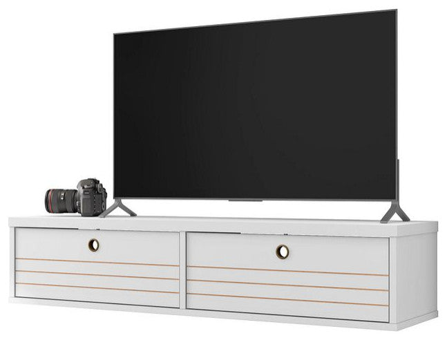 Liberty 42.28 Floating Entertainment Center in White