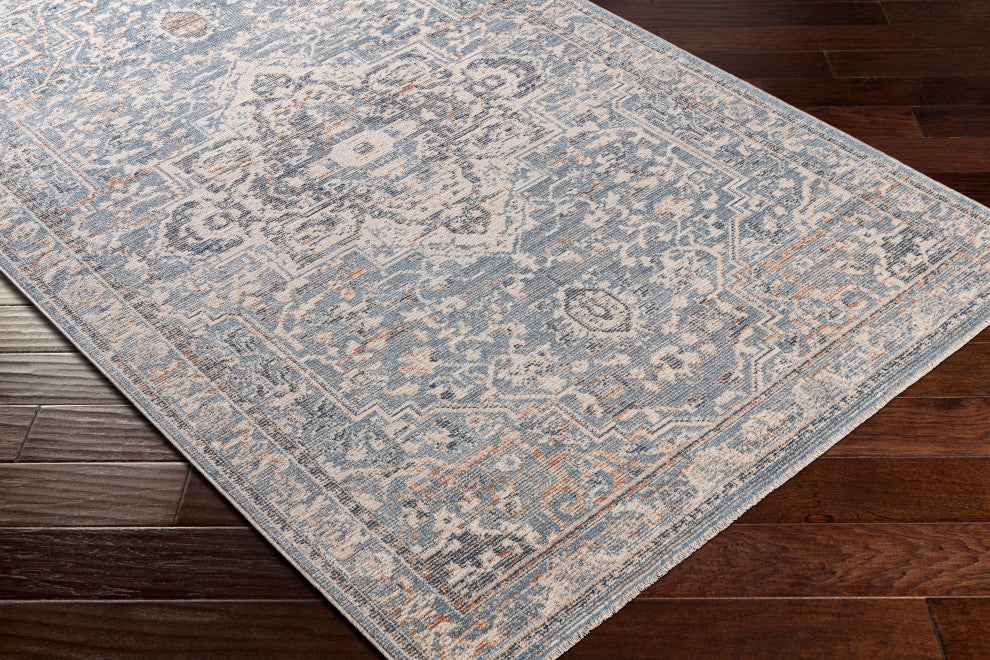 Amore AMO-2328 Traditional Dark Blue 8'10"x13' Area Rug