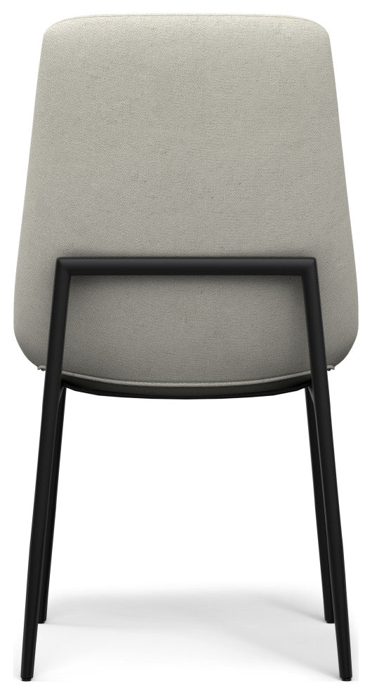 Savannah Dining Chair (Set of 2) in Natural Linen Look Fabric