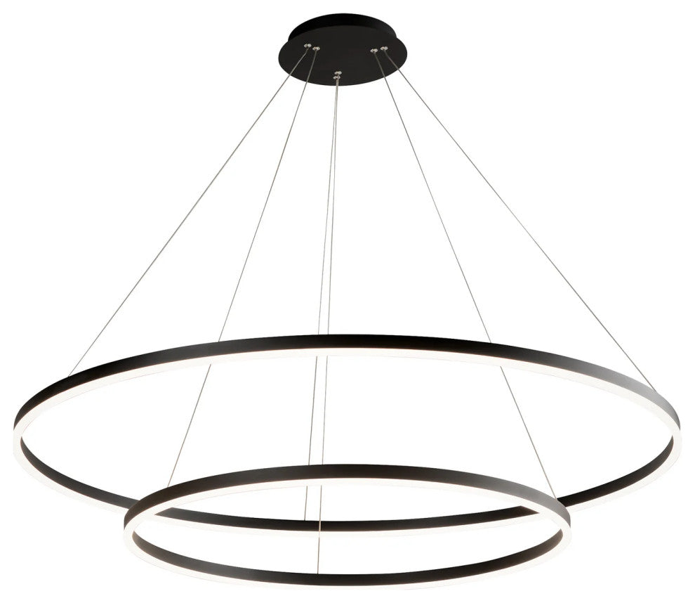 Oxygen Lighting 3-6548-15 Circulo 2-Light Pendant Light