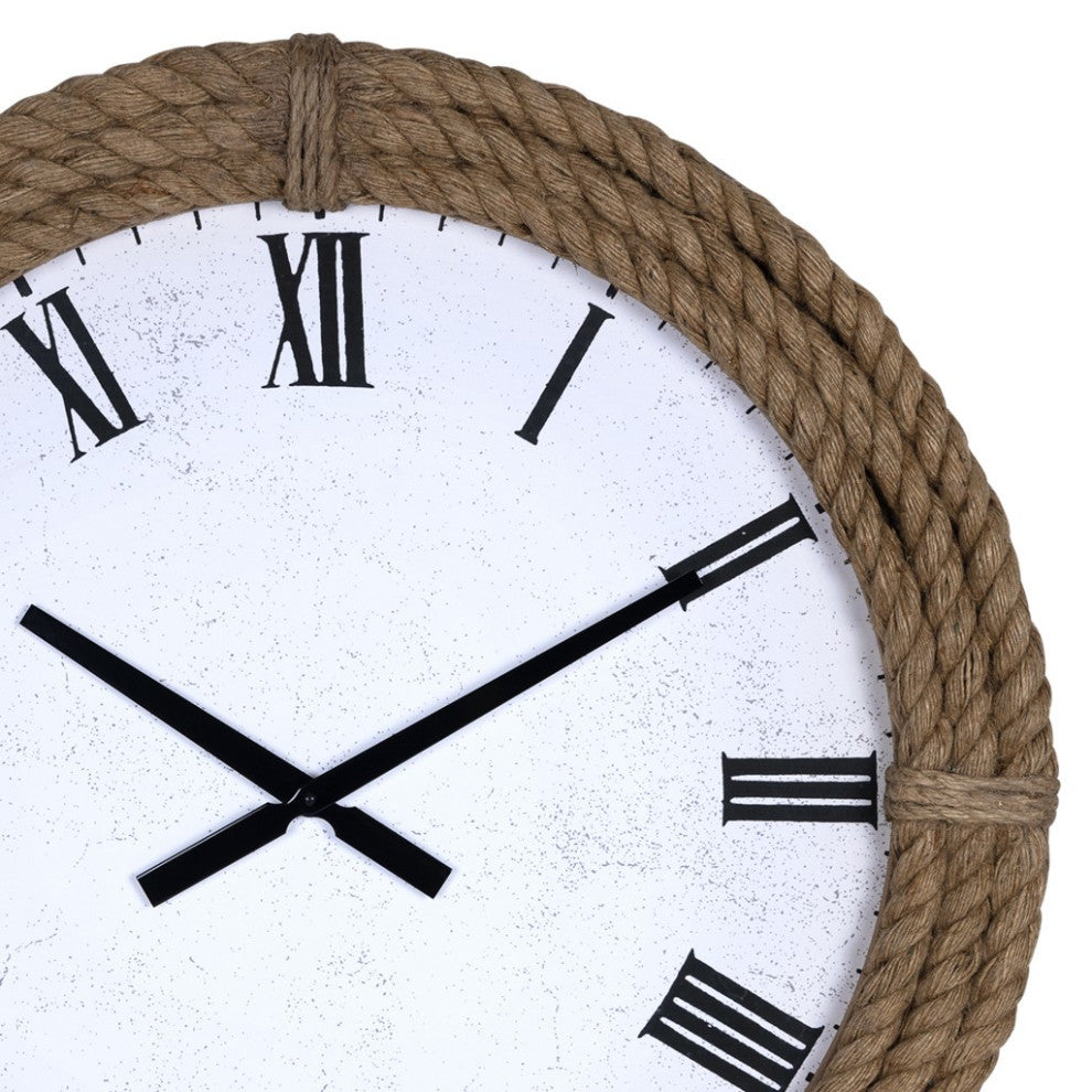 Coastal Rope Wall Clock