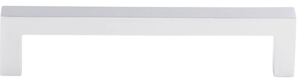 Top Knobs M1160 Square 5-1/16 Inch Center to Center Handle - Polished Chrome