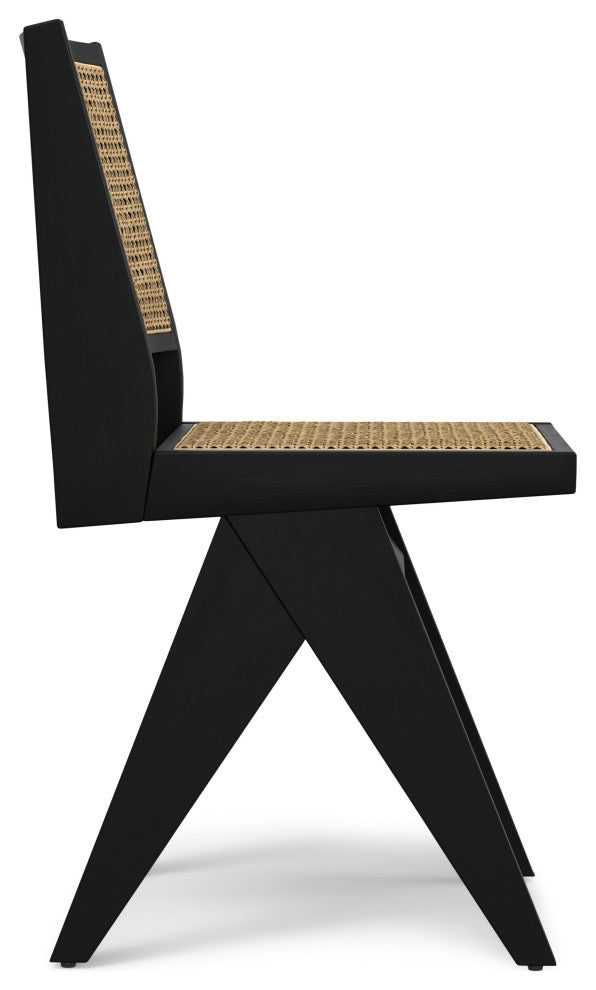 Regina Dining Chair (Set of 2) in Black