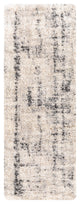 Surya Eskimo Shag ESG-2306 Machine Woven Area Rug, Light Beige, 2'7" x 7'3"