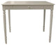 Scranton & Co Traditional Wood Home Office Desk with Drawer in White