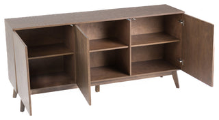 Modrest Costello Mid-Century Modern Wenge Buffet